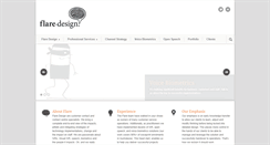 Desktop Screenshot of flare-design.com.au